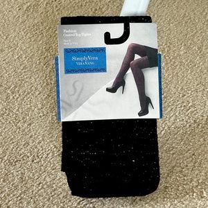 NEW Simply Vera lace tights M